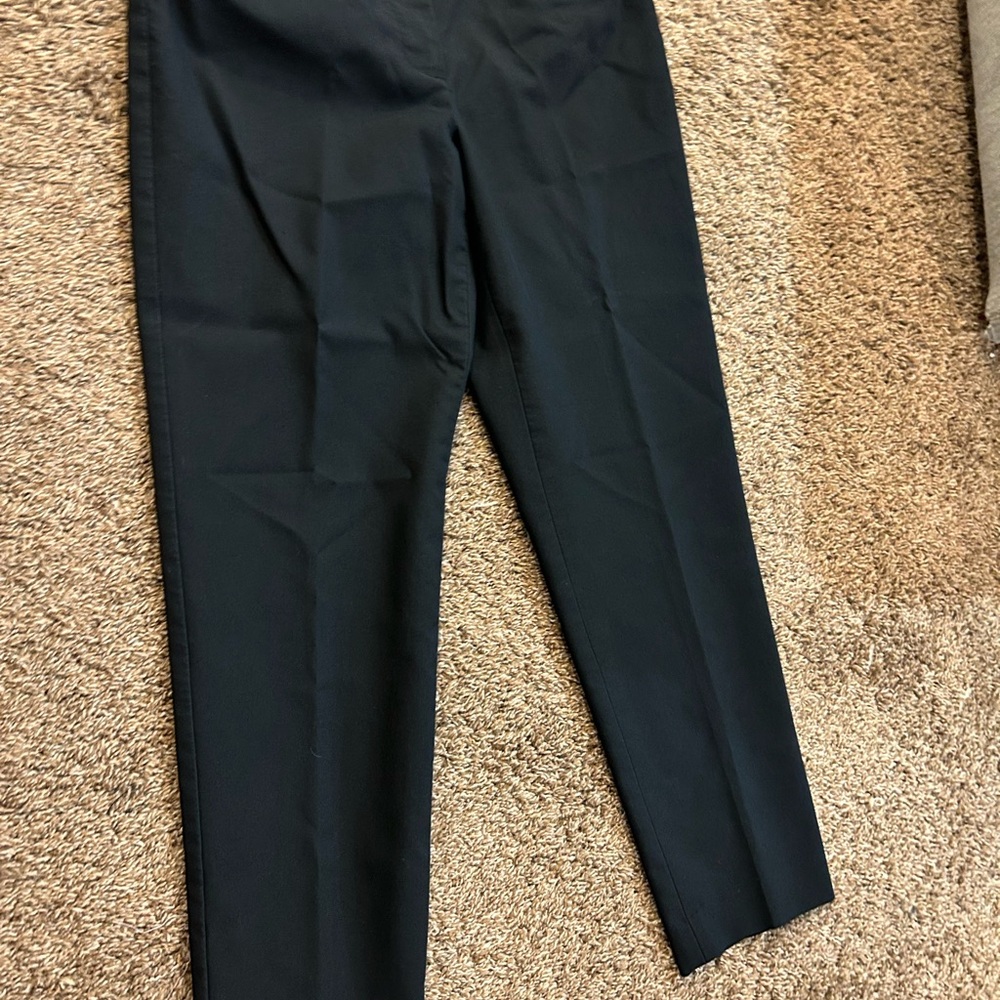 Black Straight Leg Pants